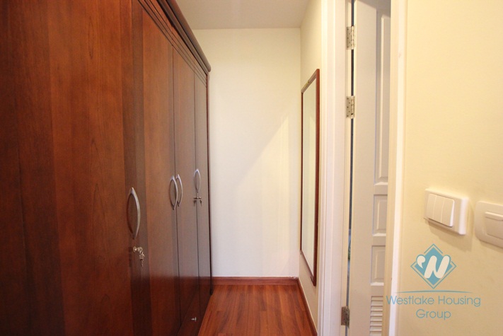 Nice apartment with full furniture available for rent in Ciputra, Hanoi.